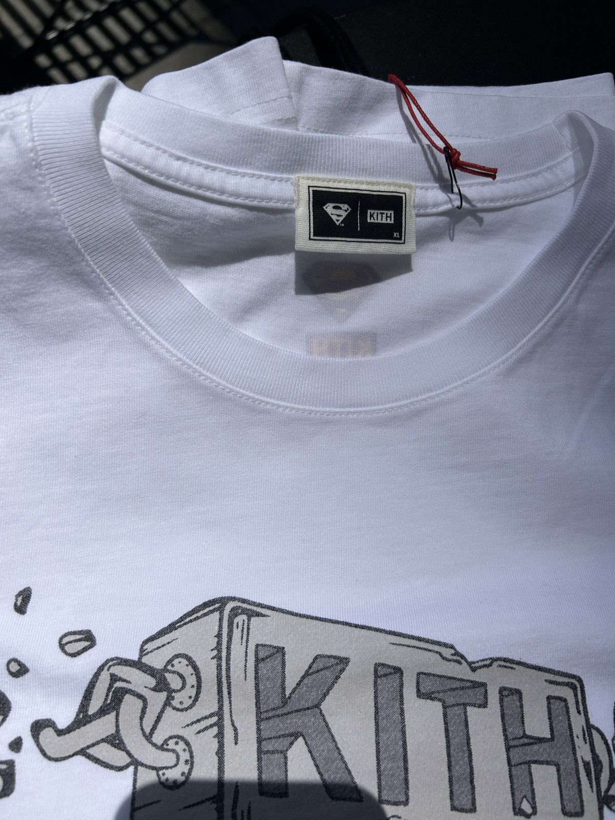DC Comics × Kith Kith Superman x dc comics superman chains vintage tee Size US XL / EU 56 / 4 - 3 Thumbnail