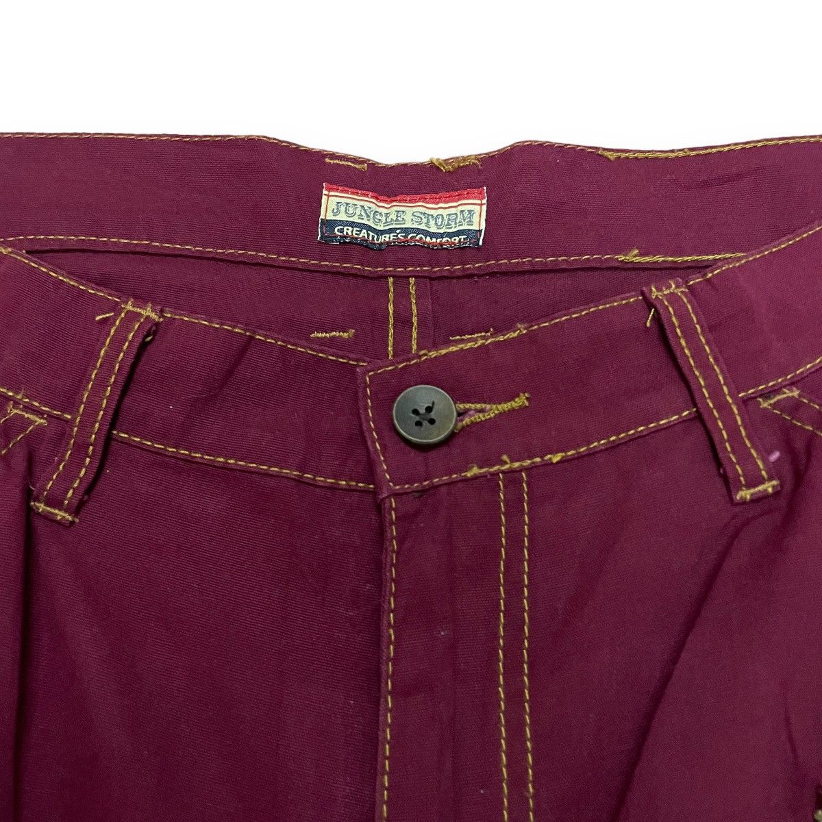 20471120 🇯🇵 JUNGLE STORM NATIVE CARGO PANTS Size US 31 - 11 Thumbnail