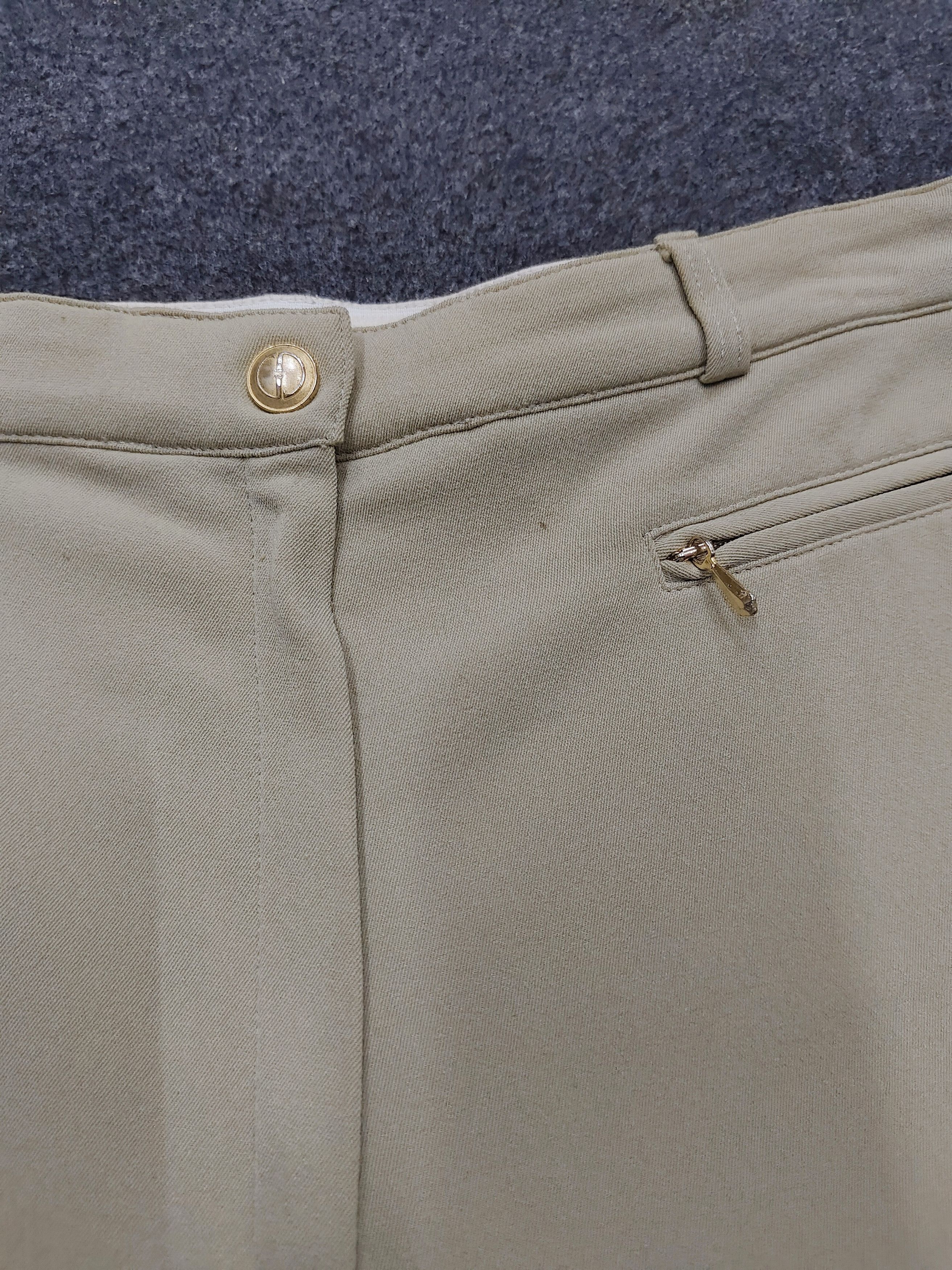 Gucci 90s Gucci- Minimalist Equestrian Riding Breeches Trousers Size 28" / US 6 / IT 42 - 3 Thumbnail