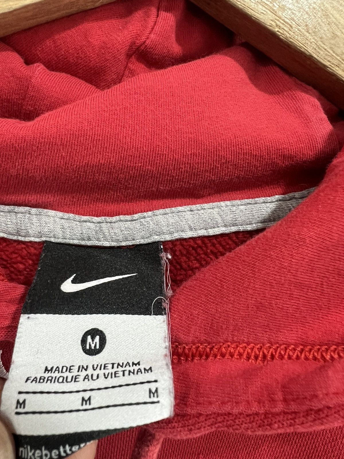 Nike Vintage Y2K Nike Hoodie Center Swoosh sweater check Size US M / EU 48-50 / 2 - 4 Thumbnail