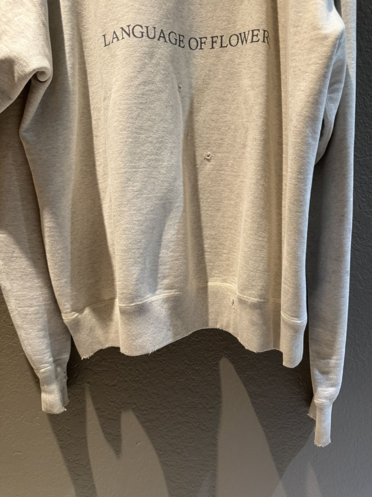 Saint Michael Love Orchid Crewneck Distressed Paint Splattered Faded Soft Size US XL / EU 56 / 4 - 6 Thumbnail