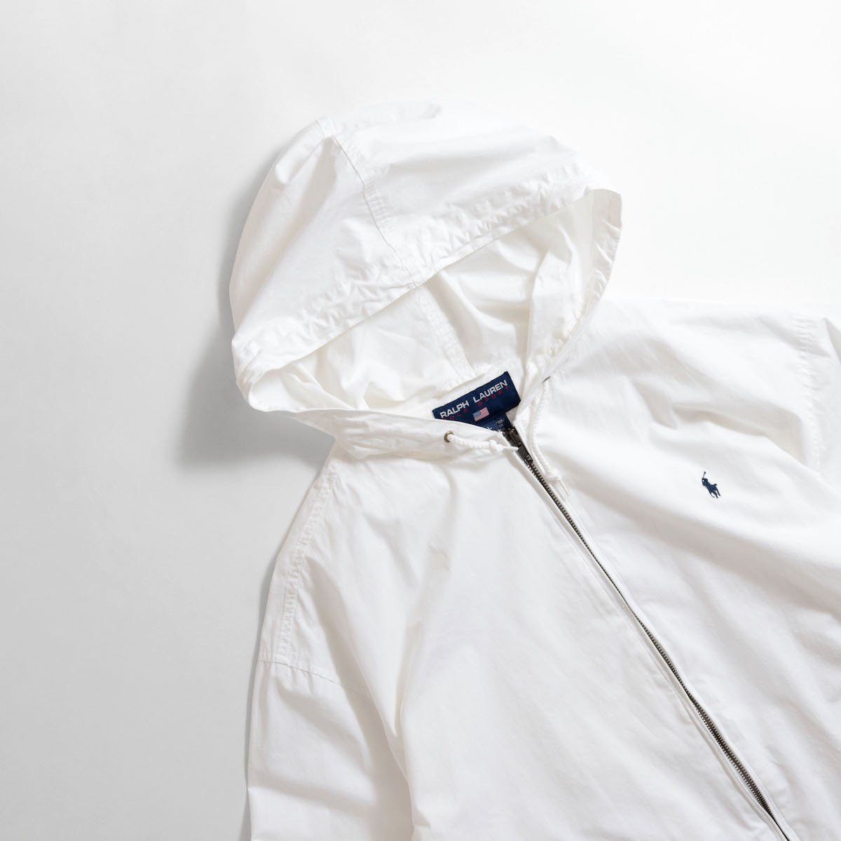 Polo Ralph Lauren × Vintage 1990s Ralph Lauren POLO SPORT Light Parka White Size US L / EU 52-54 / 3 - 2 Thumbnail