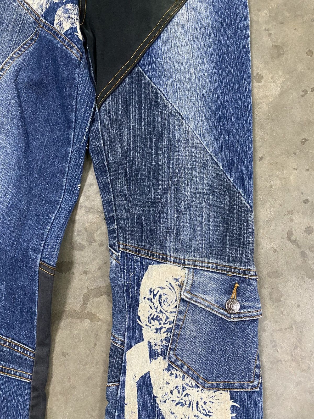 Hysteric Glamour × If Six Was Nine × Tornado Mart Flare Jeans Haphazard Jeans Flared Very Rare @265 Size US 28 / EU 44 - 6 Thumbnail