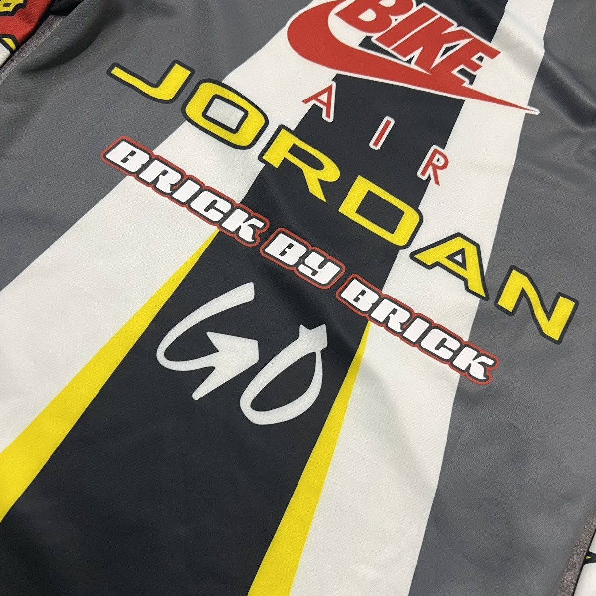 Jordan X Nigel Sylvester BMX Jersey Iron Grey