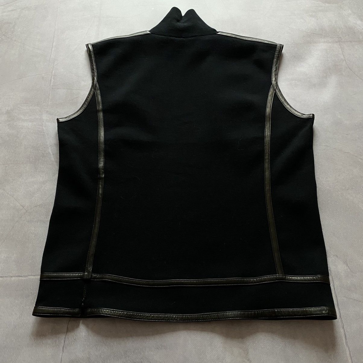 Designer × Gucci × Tom Ford Rare Gucci Tom Ford Era Wool Zip High Neck Tank Top Vest Size M / US 6-8 / IT 42-44 - 5 Thumbnail