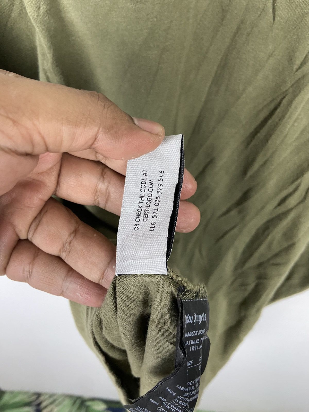 Palm Angels PALM ANGEL BIG LOGO Size US L / EU 52-54 / 3 - 6 Thumbnail