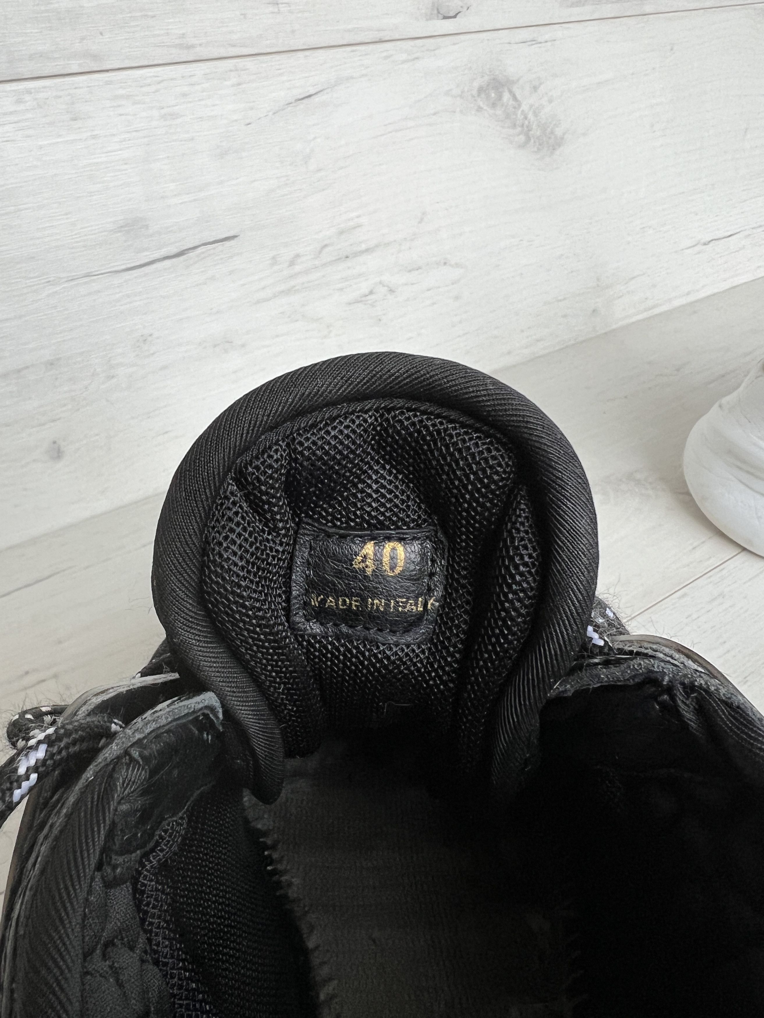 Versace VERSACE CHAIN REACTION BLACK/WHITE SNEAKERS Size US 7 / EU 40 - 10 Thumbnail