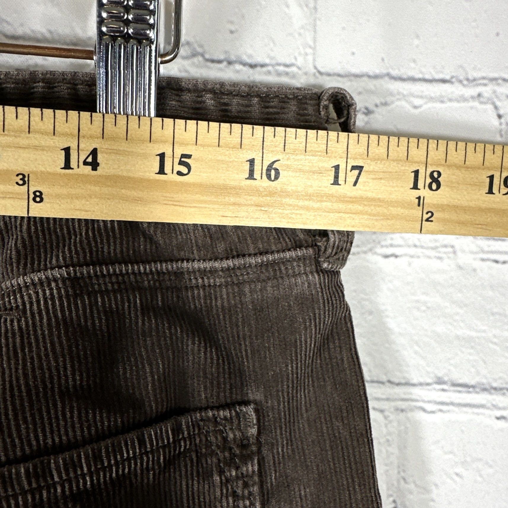 Banana Republic Banana Republic Pants Chino Straight Fit Brown 34x32 Cotton Pima Size US 34 / EU 50 - 5 Thumbnail