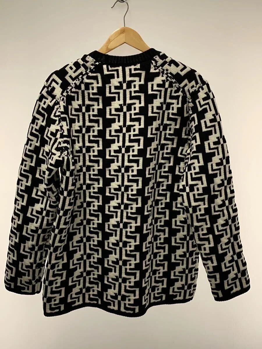 Comme des Garcons × Comme des Garcons Homme Plus AW21 Geometric Pattern Knit Sweater Size US M / EU 48-50 / 2 - 2 Thumbnail