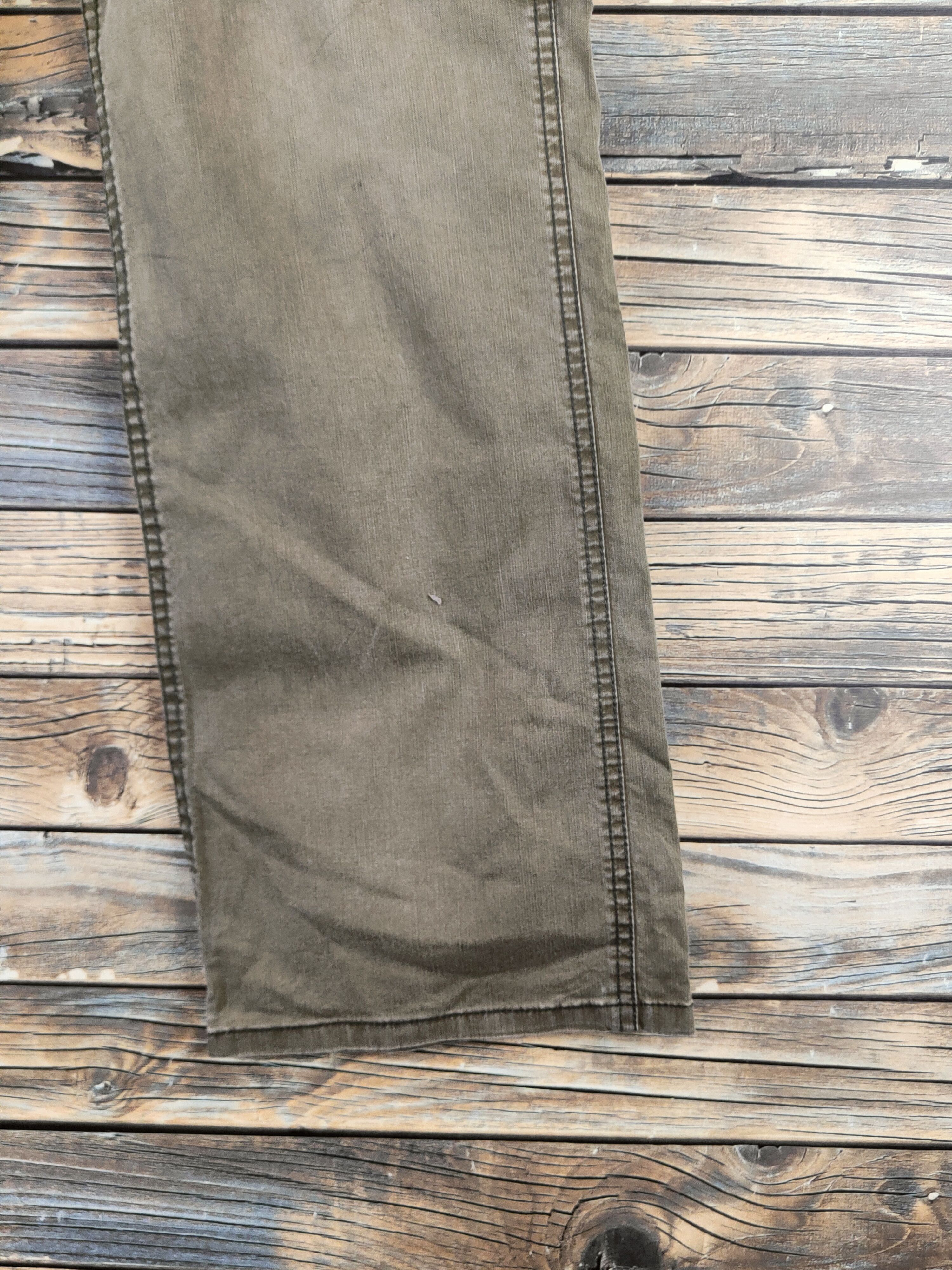 Nicole Club DL Nicole Club Olive Multipocket Cargo Pants #46-371 Size US 33 - 6 Thumbnail