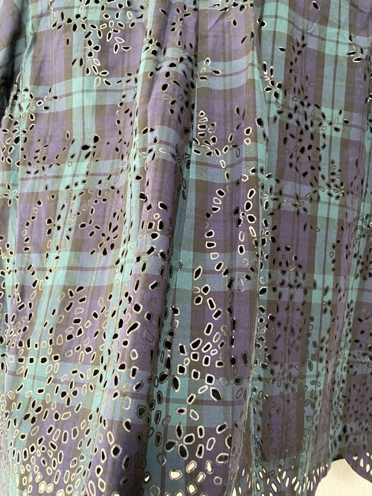 Sacai Sacai tartan short shirts button ups Size US M / EU 48-50 / 2 - 5 Thumbnail