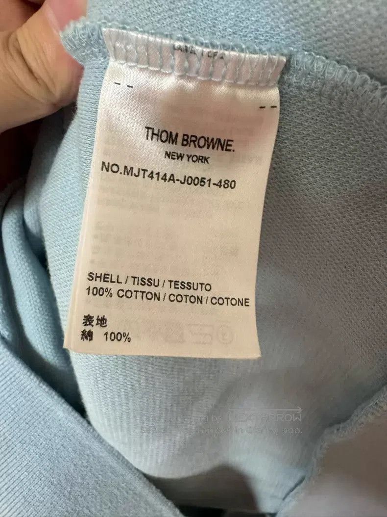 Thom Browne Thom Browne Navy Blue Knit Hoodie Size US XL / EU 56 / 4 - 4 Thumbnail