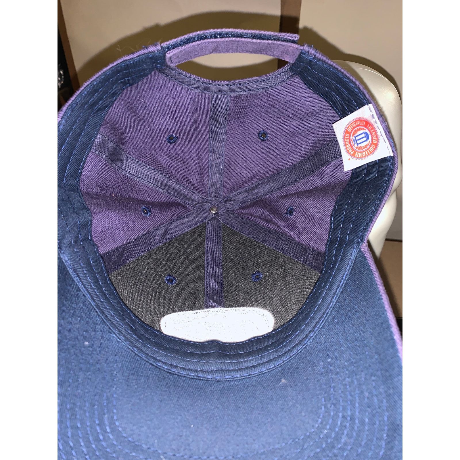 NCAA Penn State Nittany Lions Hat Navy Blue NCAA Adjustable Cap Size ONE SIZE - 5 Thumbnail