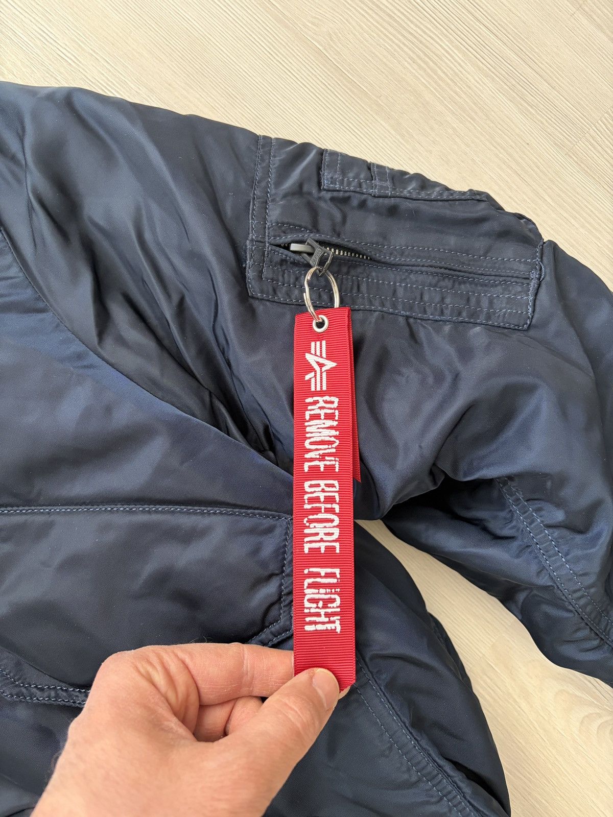 Alpha Industries Alpha Industries 45/P Hooded Fur Bomber Jacket Size US M / EU 48-50 / 2 - 6 Thumbnail