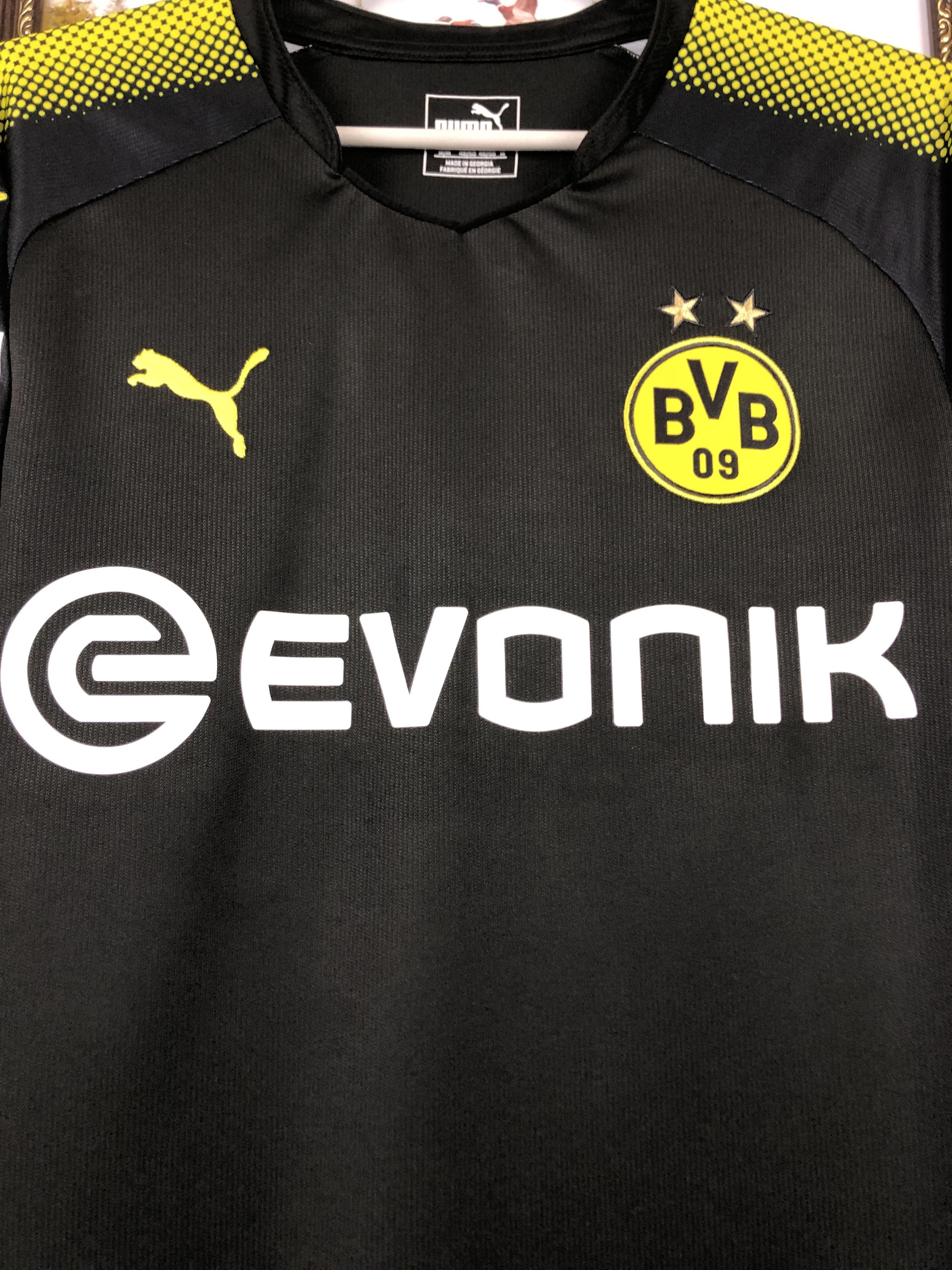 Puma Borussia Dortmund Football Shirt Long Sleeve Jersey Rare Size US M / EU 48-50 / 2 - 5 Thumbnail