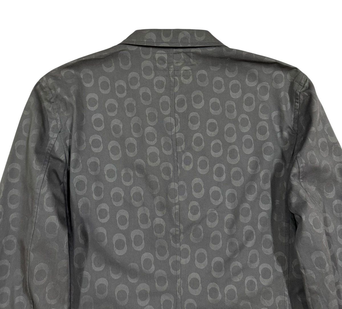 Comme des Garcons Homme Plus Comme Des Garcons SHIRT Printed Mad Coat Jacket France Size 40L - 11 Thumbnail