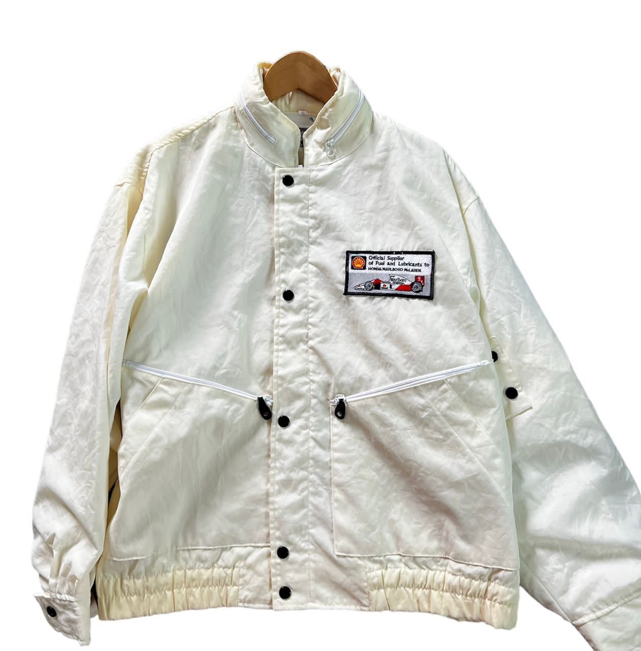 Other Vintage Shell McLaren Formula 1 Bomber Jacket Size US M / EU 48-50 / 2 - 1 Thumbnail