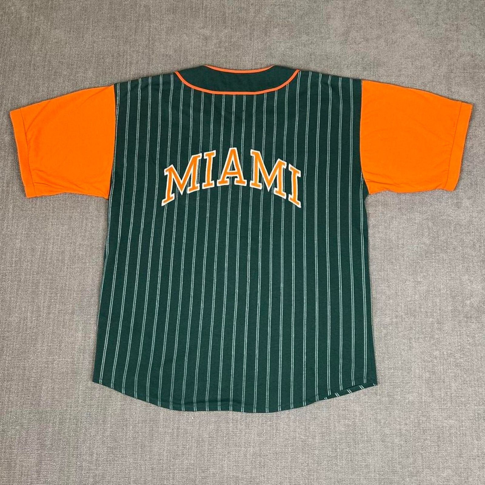Starter Vintage 90s Starter Miami Hurricanes baseball jersey Size US L / EU 52-54 / 3 - 2 Thumbnail