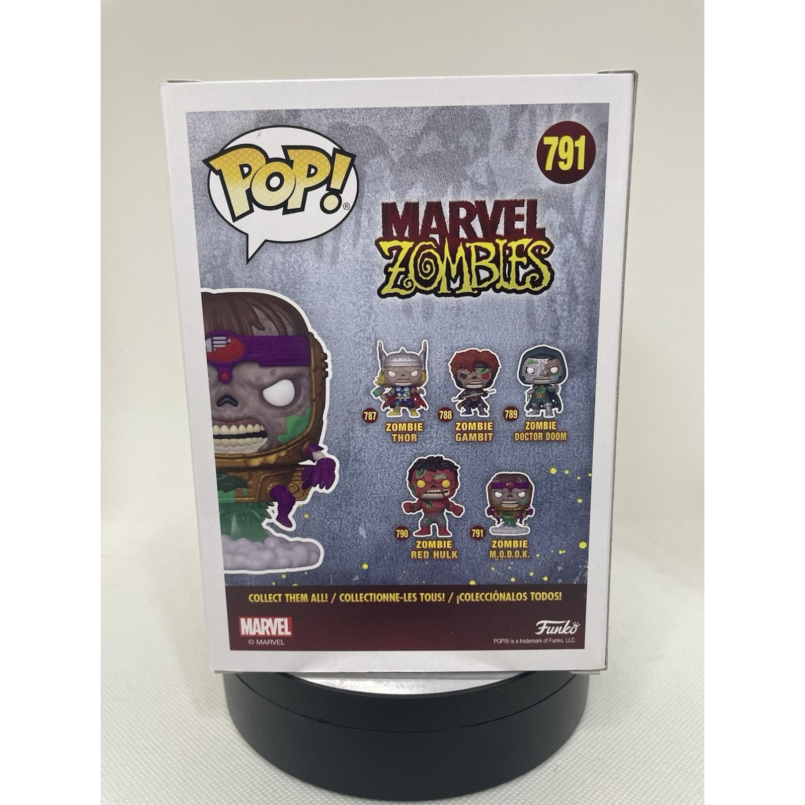 Marvel Comics Funko Pop! Vinyl: Marvel - Zombie M.O.D.O.K #791 Size ONE SIZE - 5 Thumbnail
