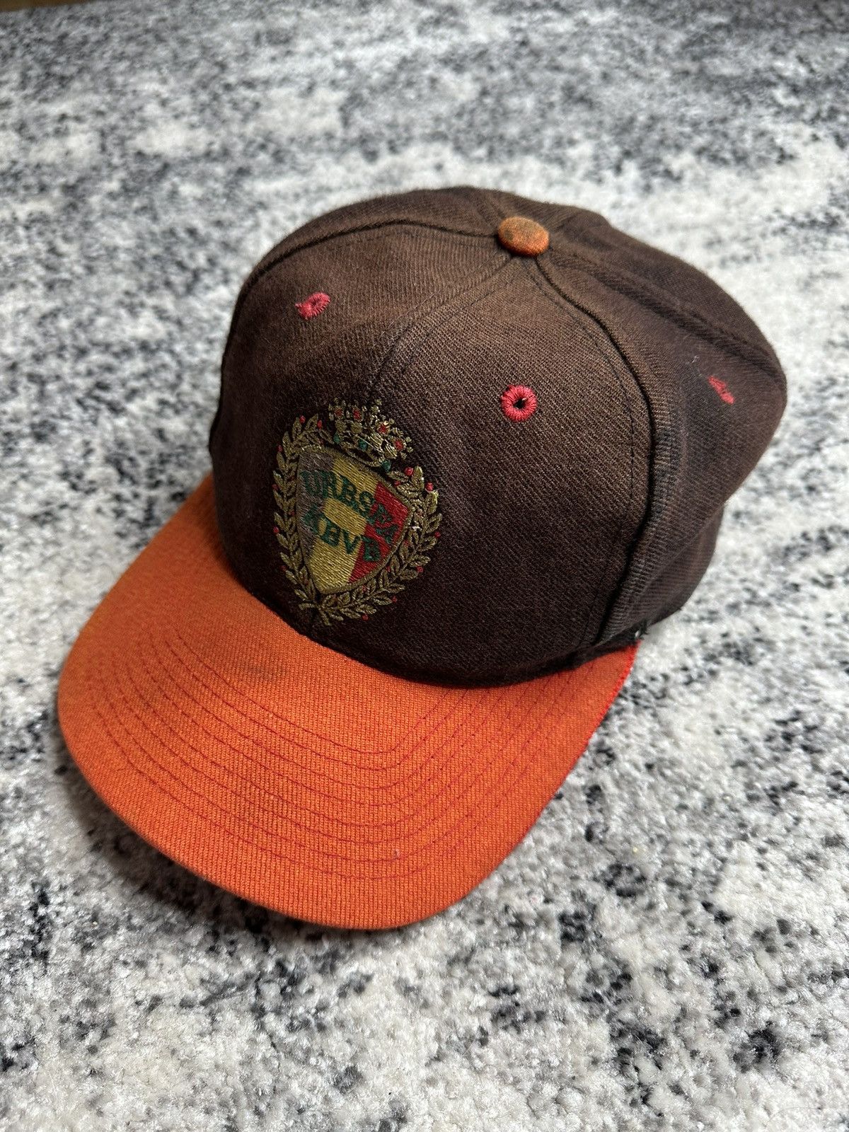 Diadora Diadora Urbsfa KBVB 80s Vintage StreetWear 90s SnapBack Cap Size ONE SIZE - 2 Thumbnail