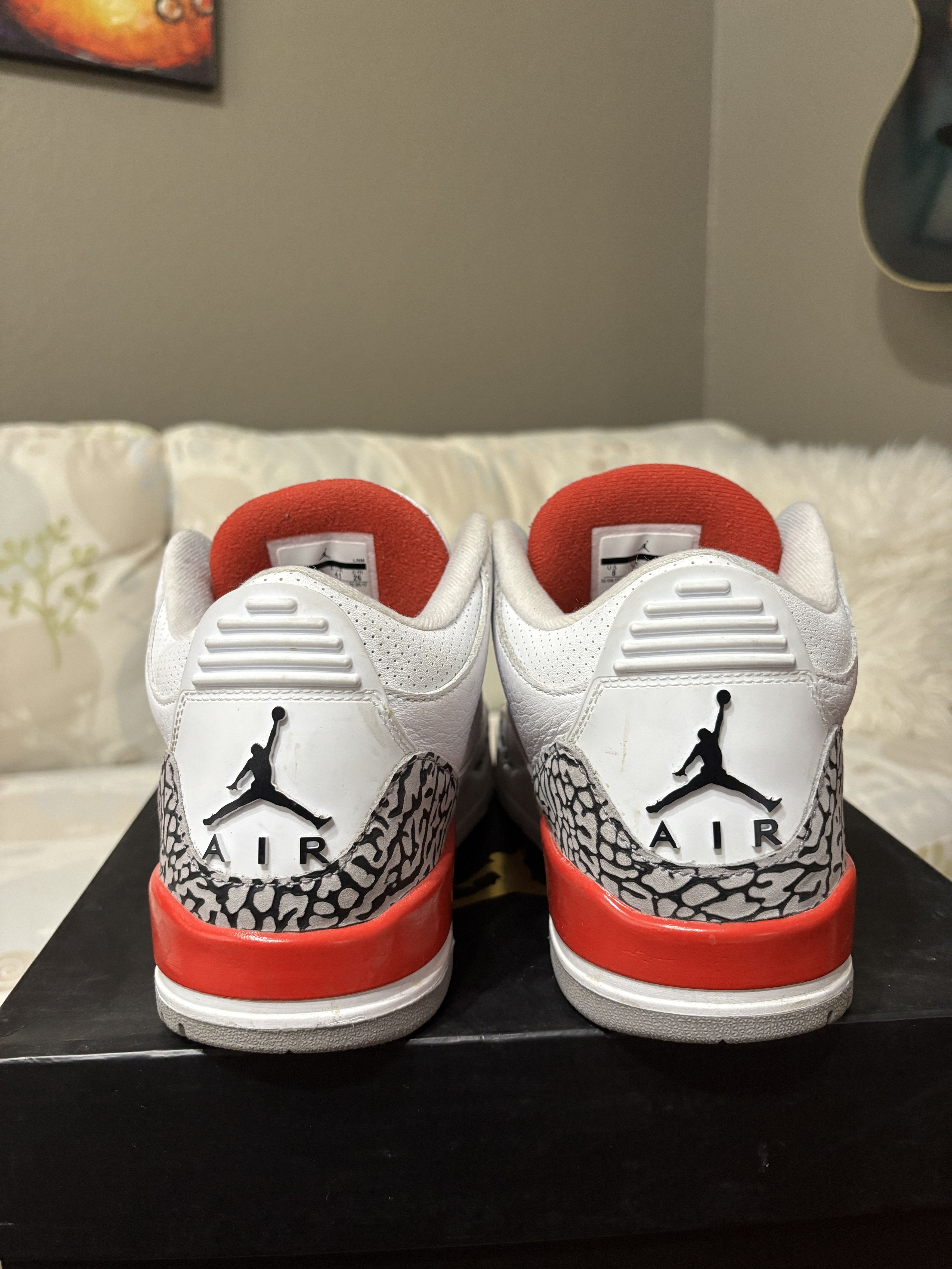 Jordan Brand × Nike Ultra Rare Katrina Air Jordan 3s AKA "Hall of Fames" Size US 8 / EU 41 - 3 Thumbnail