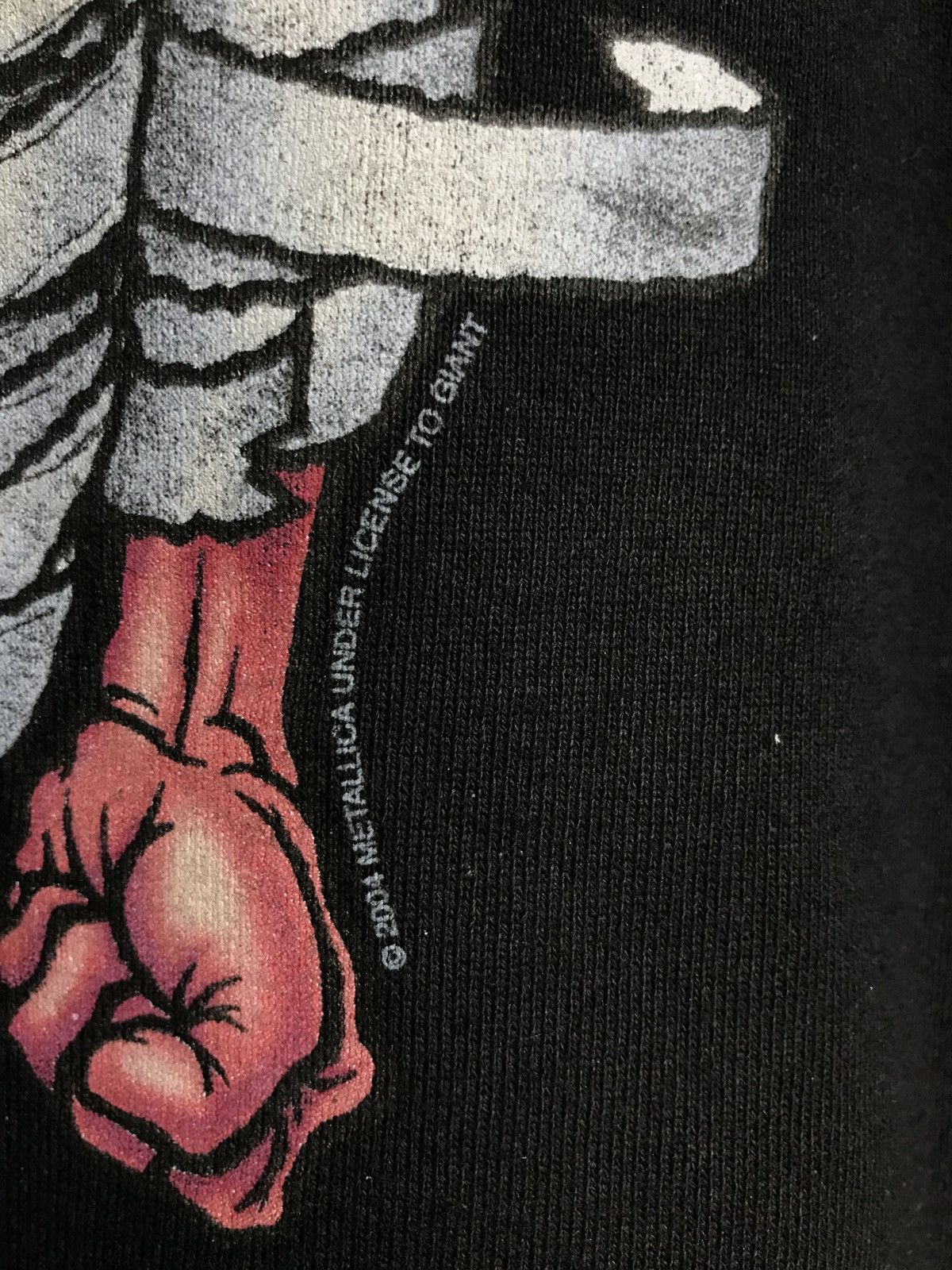 Metallica Men's 2004 Metallica Madly In Anger With The World Hoodie Size US XL / EU 56 / 4 - 7 Thumbnail