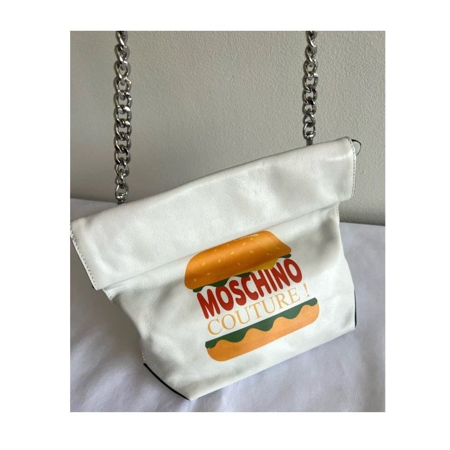 Moschino SS22 Moschino Couture Jeremy Scott The Diner Bag Hamburger Size ONE SIZE - 7 Thumbnail
