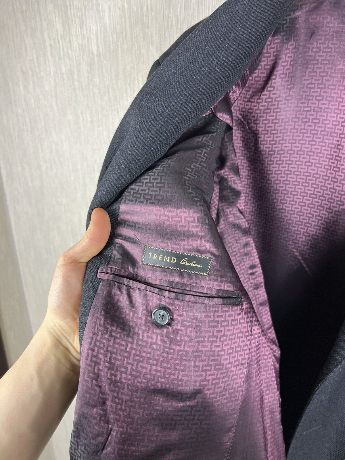 Corneliani Corneliani Trend wool long blazer coat jacket casual luxury Size US XL / EU 56 / 4 - 18 Thumbnail
