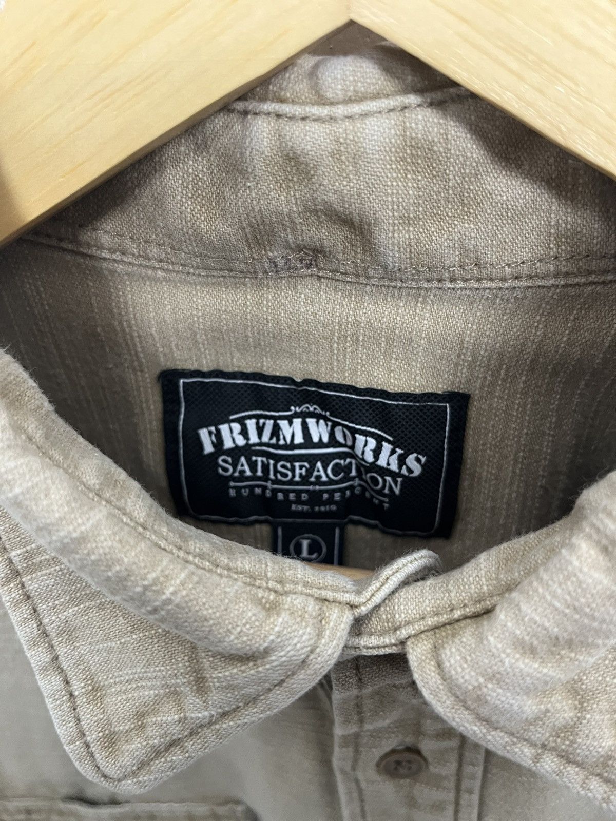 FrizmWORKS Frizmworks popover button up shirt Size US L / EU 52-54 / 3 - 2 Thumbnail