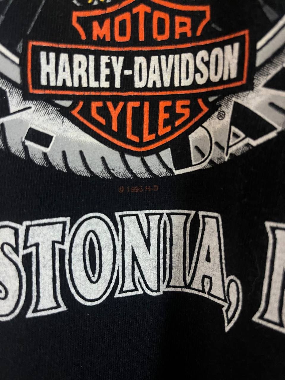 Harley Davidson Harley Davidson Tee T Shirt Vintage Black 1990s Size US XXL / EU 58 / 5 - 10 Thumbnail