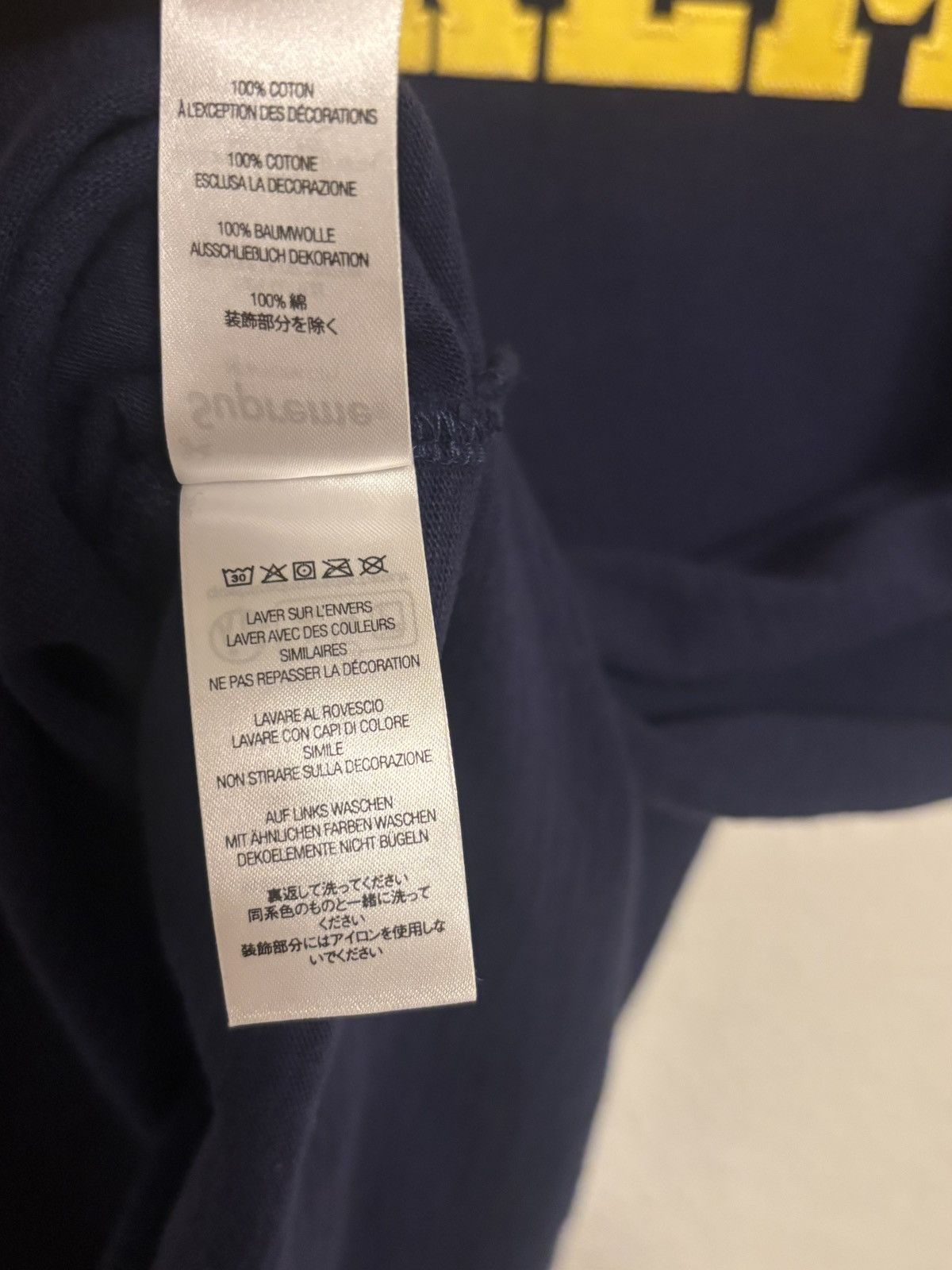 Supreme SUPREME COLLEGIATE TOP XL NAVY Size US XL / EU 56 / 4 - 5 Thumbnail