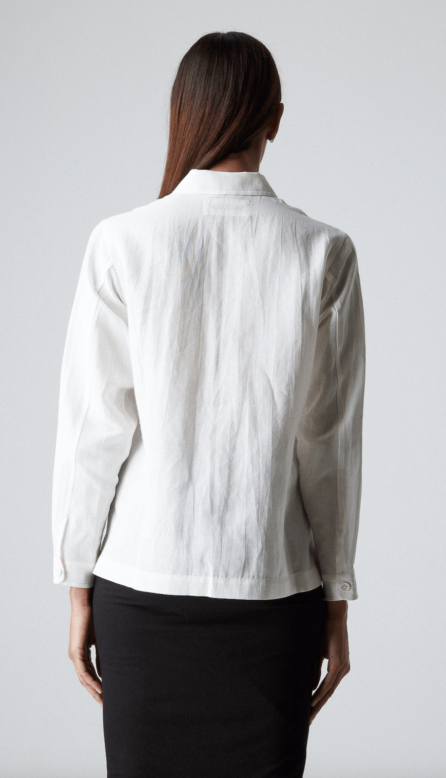 Beaugan $800 NWT BEAUGAN PAJAMA SHIRT IN BONE Size S / US 4 / IT 40 - 2 Thumbnail