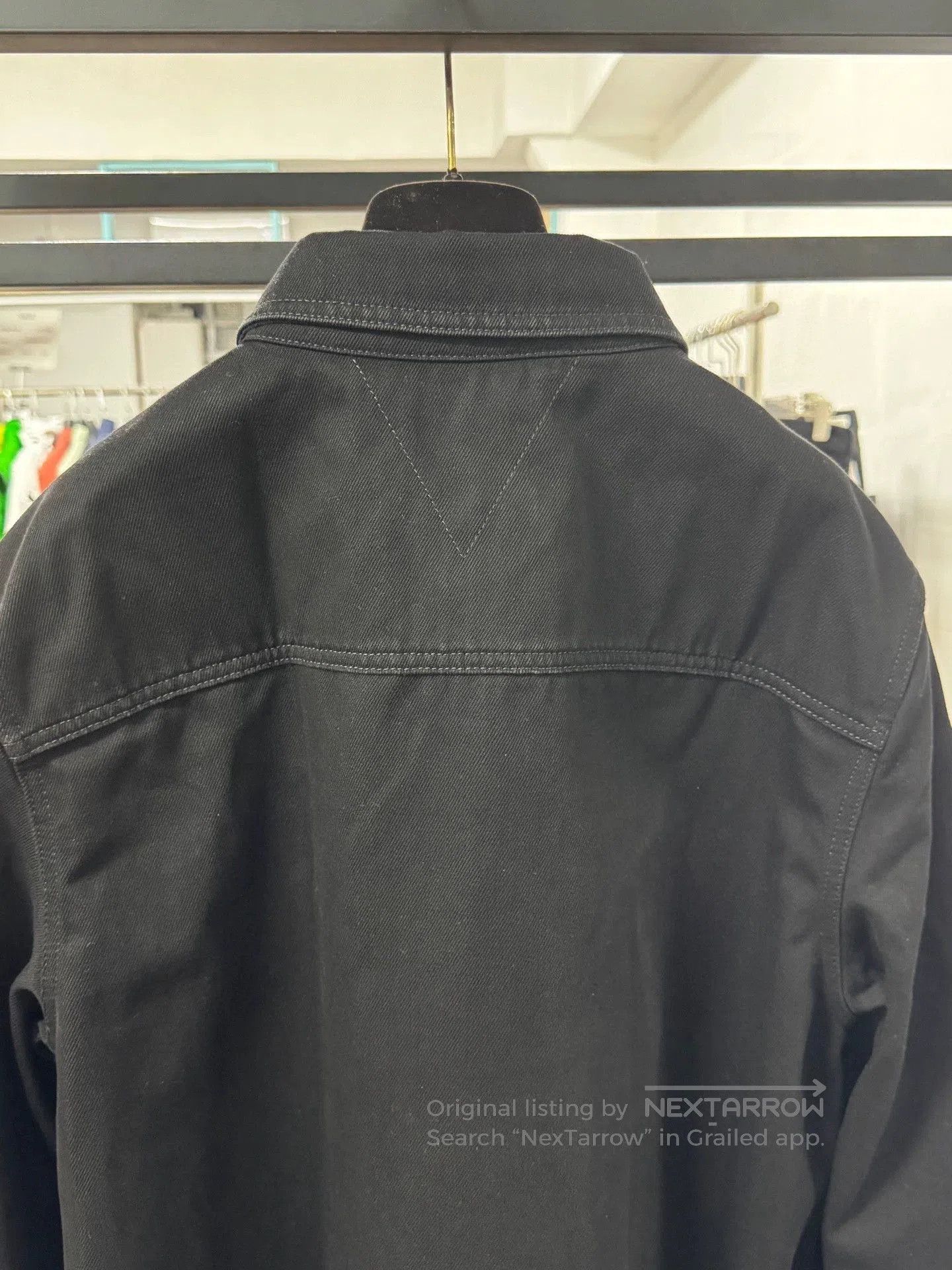 Bottega Veneta black cotton denim jacket for men. Size US L / EU 52-54 / 3 - 5 Thumbnail