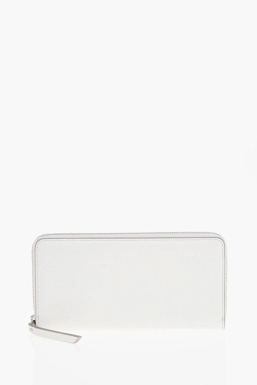 Maison Margiela og1mm0426 Size: OS / Hammered Leather Wallet in White Size ONE SIZE - 1 Thumbnail