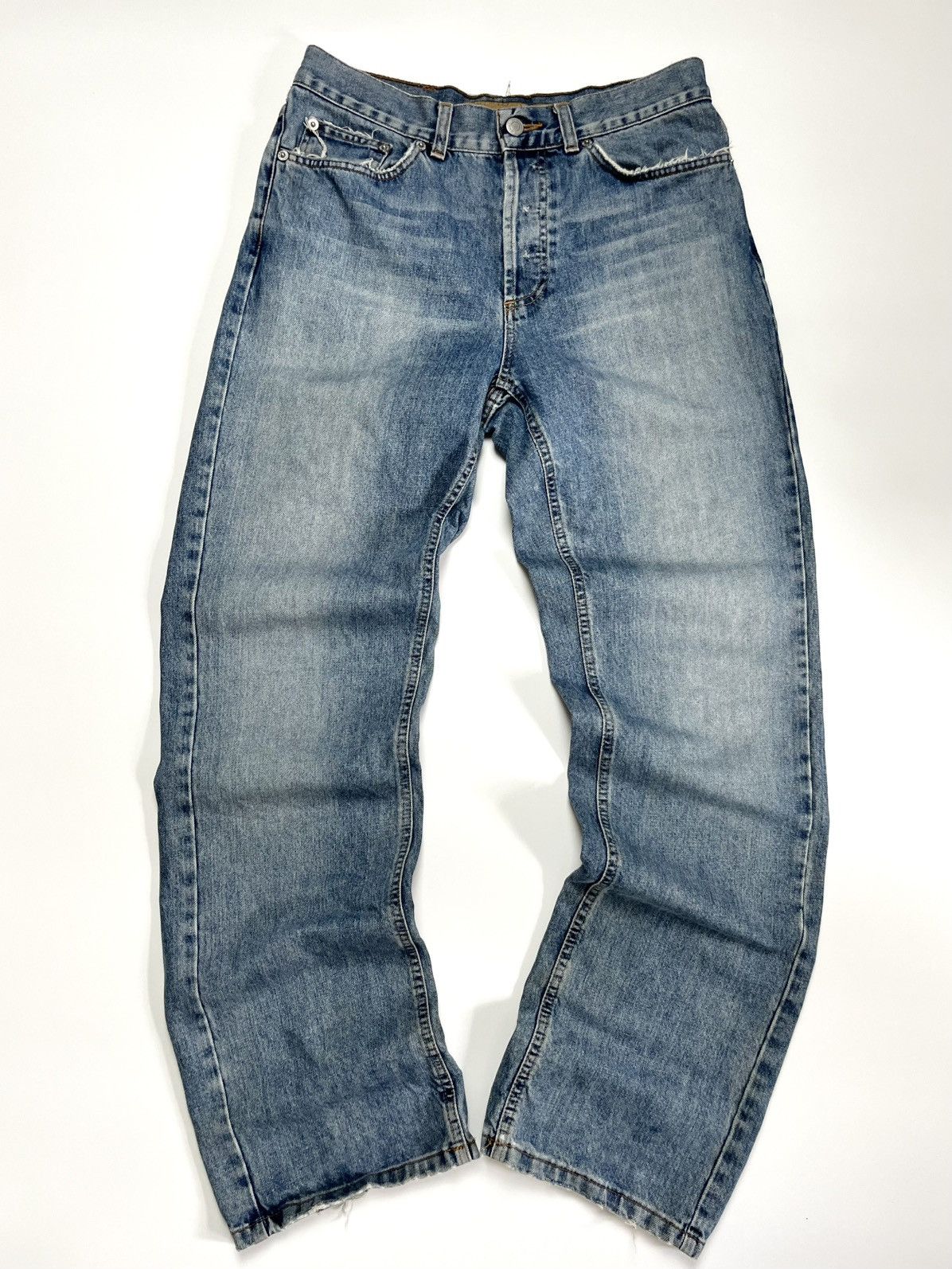 John Richmond Vintage John Richmond RICH' Spell-Out Jeans Y2k Aesthetic Size US 31 - 5 Thumbnail