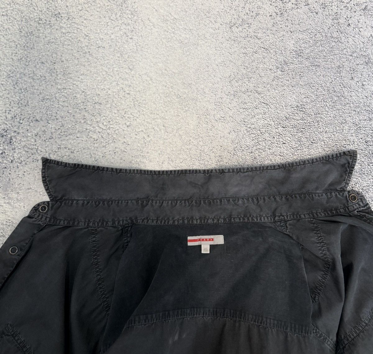 Prada Vintage Prada Military Shirt Utility Cotton Men 45 L Rare Size US L / EU 52-54 / 3 - 24 Thumbnail