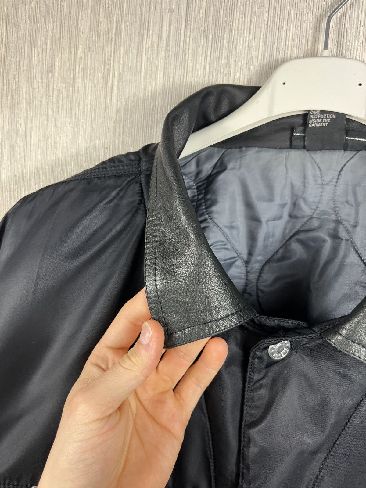 Diesel Vintage 90s Diesel Denver jacket workwear nylon leather boxy Size US XXL / EU 58 / 5 - 9 Thumbnail