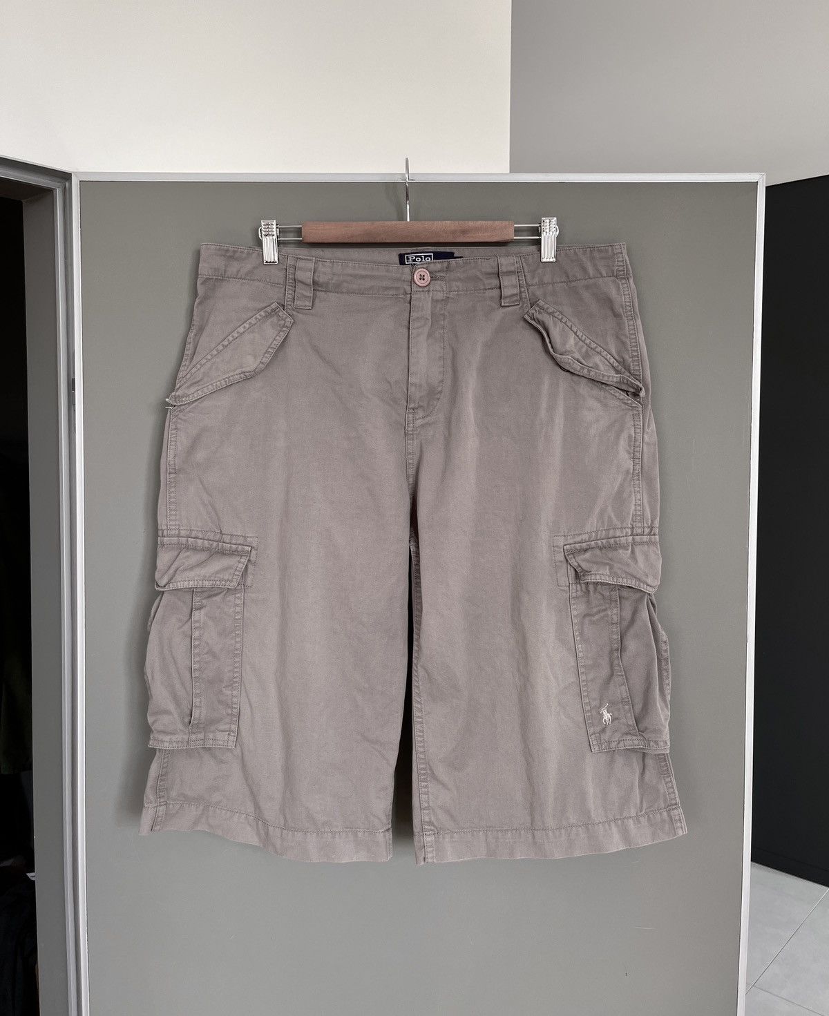 Polo Ralph Lauren Vintage Polo Ralph Lauren Cargo Shorts Size US 36 / EU 52 - 1 Thumbnail