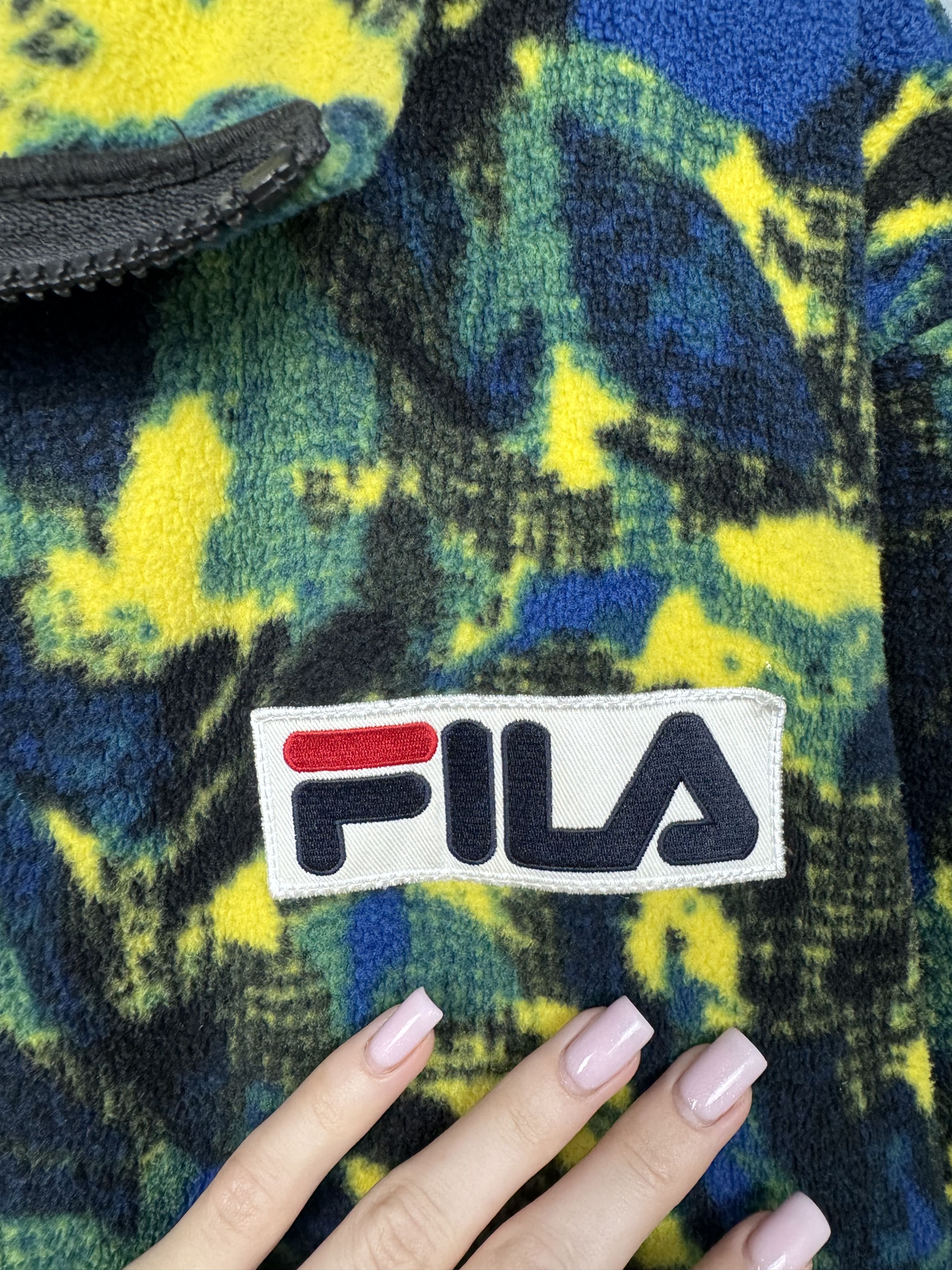 Fila Fila Mens Fleece Jacket Size US XL / EU 56 / 4 - 3 Thumbnail