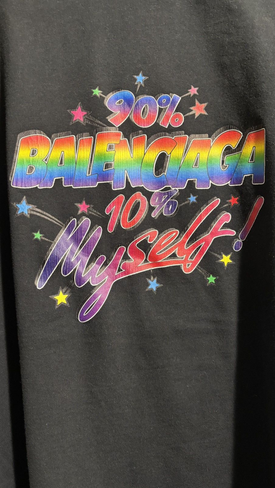 Balenciaga 90% Balenciaga 10% Myself Tee Size US S / EU 44-46 / 1 - 2 Thumbnail