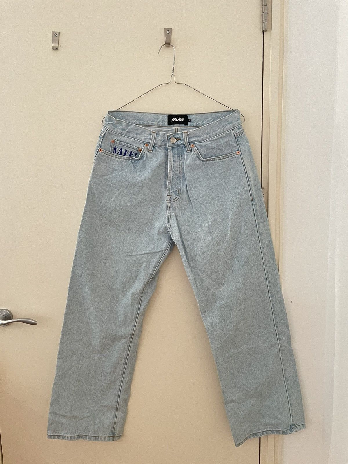 Palace Palace Baggies Jean - Pale Stone Wash | Grailed