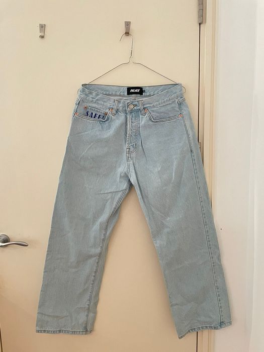 Palace Palace Baggies Jean - Pale Stone Wash | Grailed