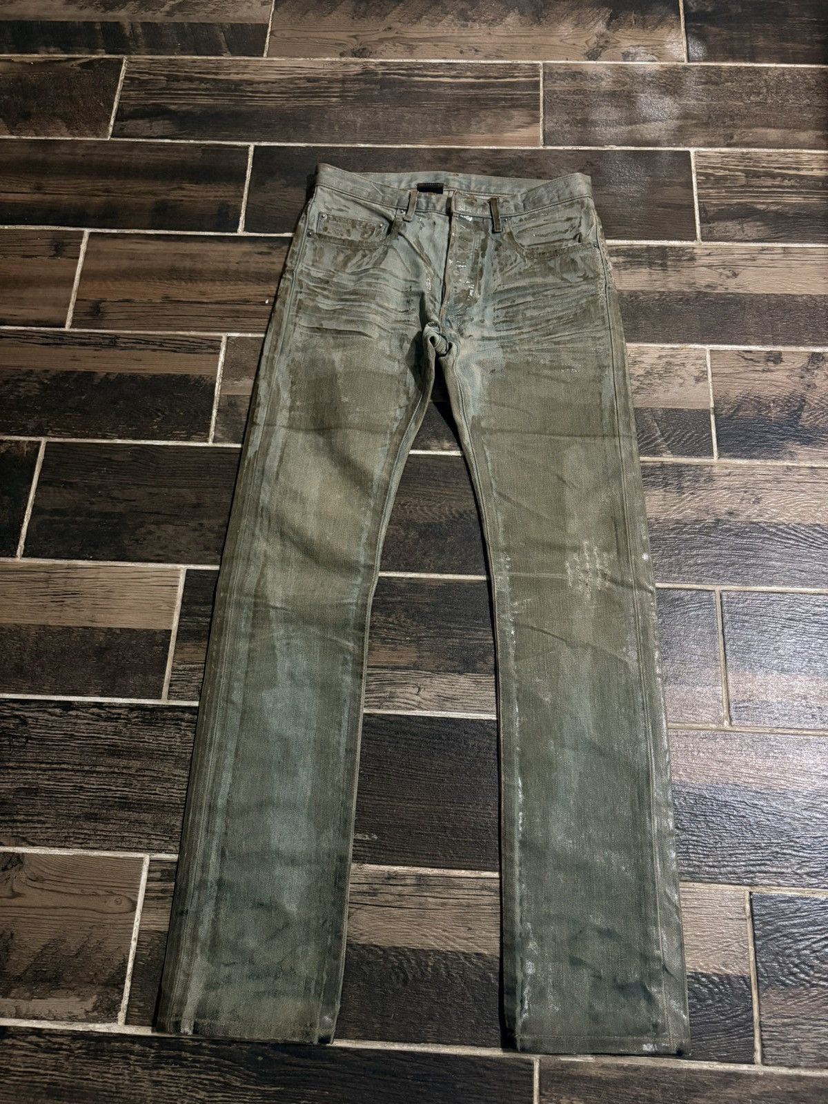 Dior hedi slimane bleu claire denim Size US 28 / EU 44 - 1 Thumbnail