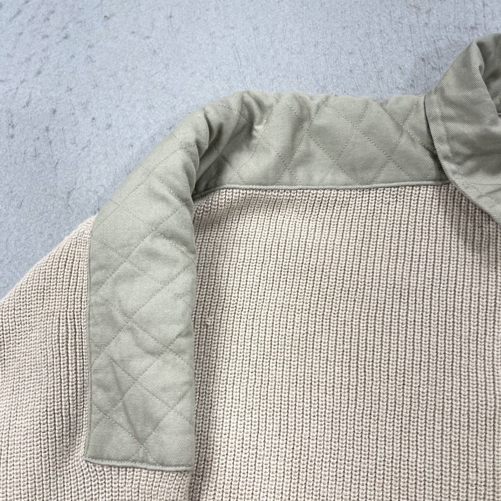 Orvis VINTAGE Orvis Sweater Mens 2XL Brown Military Commando Ribbed Heavy Ramie 80s Size US XXL / EU 58 / 5 - 4 Thumbnail