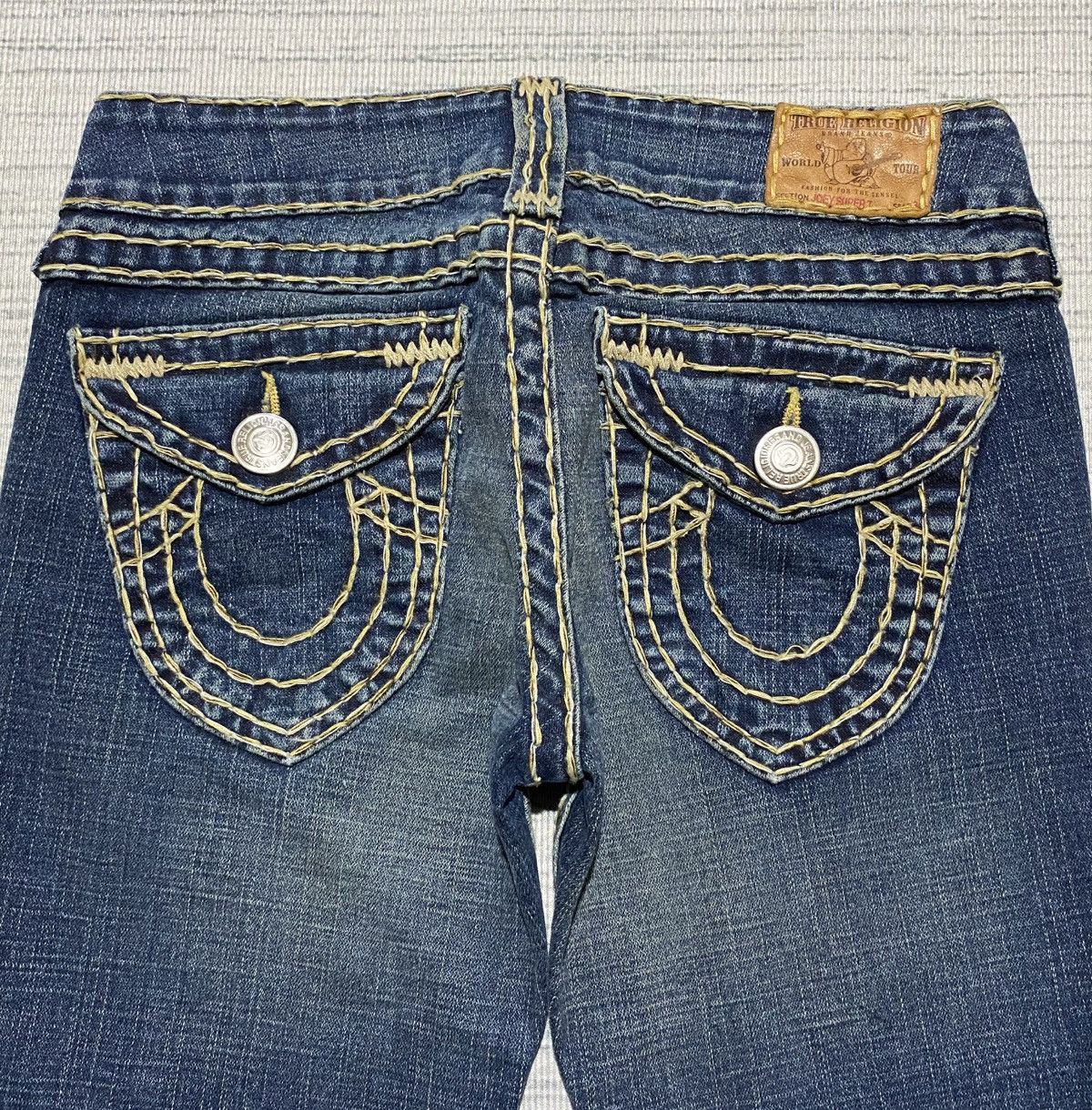 True Religion Vintage True Religion Joey Super T Denim Flared Jeans Size US 28 / EU 44 - 3 Thumbnail