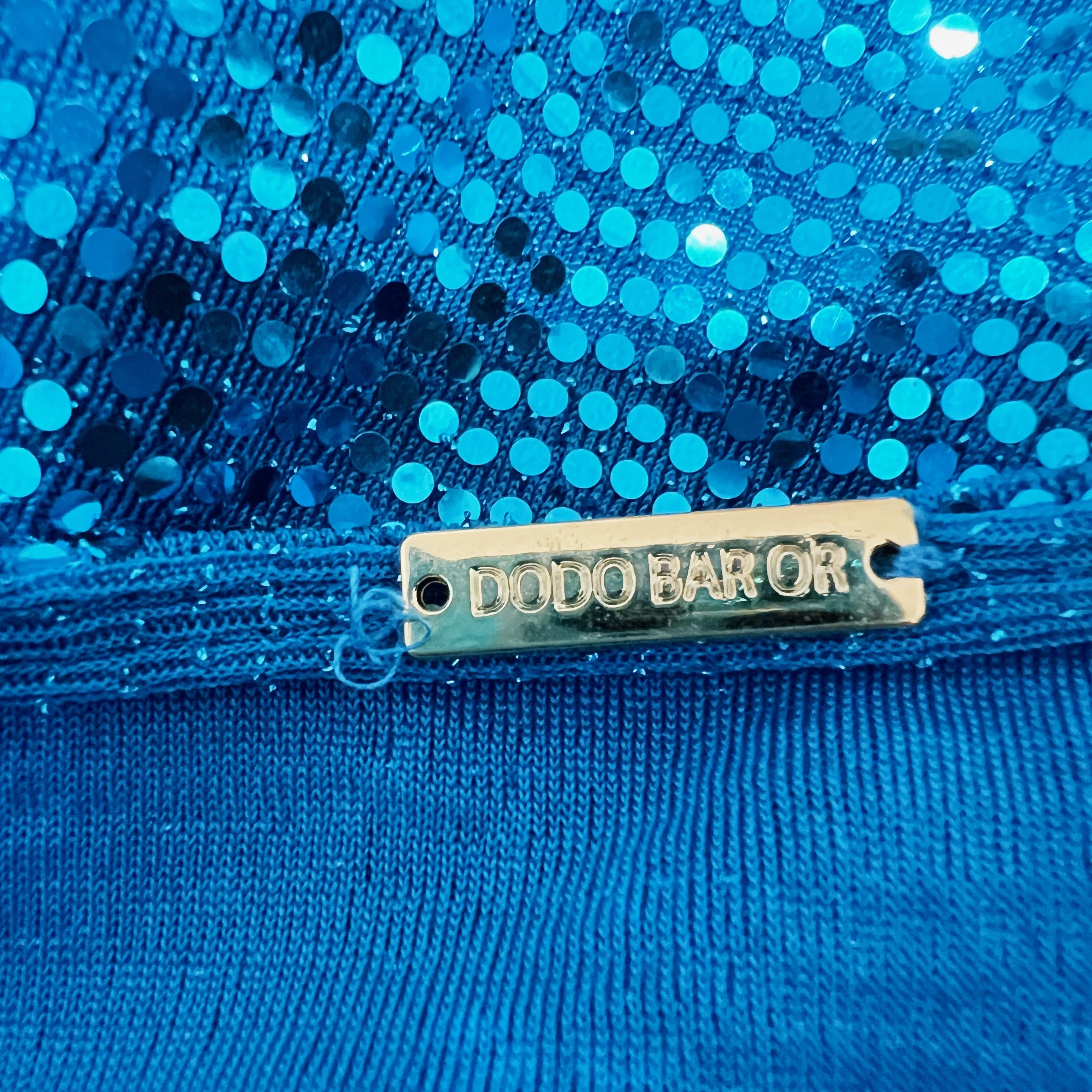 Dodo Bar Or Dodo Bar Or Kimel Sequined Blue Glitter Size S / US 4 / IT 40 - 2 Thumbnail