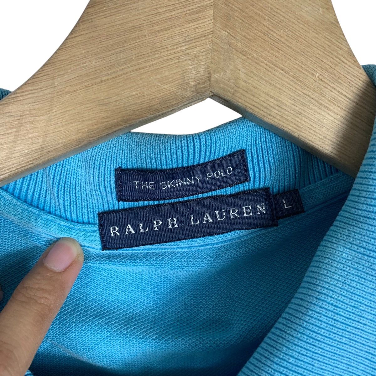 Polo Ralph Lauren Vintage POLO RALPH LAUREN Pony Skinny Fit Tee Shirt Top Size L / US 10 / IT 46 - 9 Thumbnail