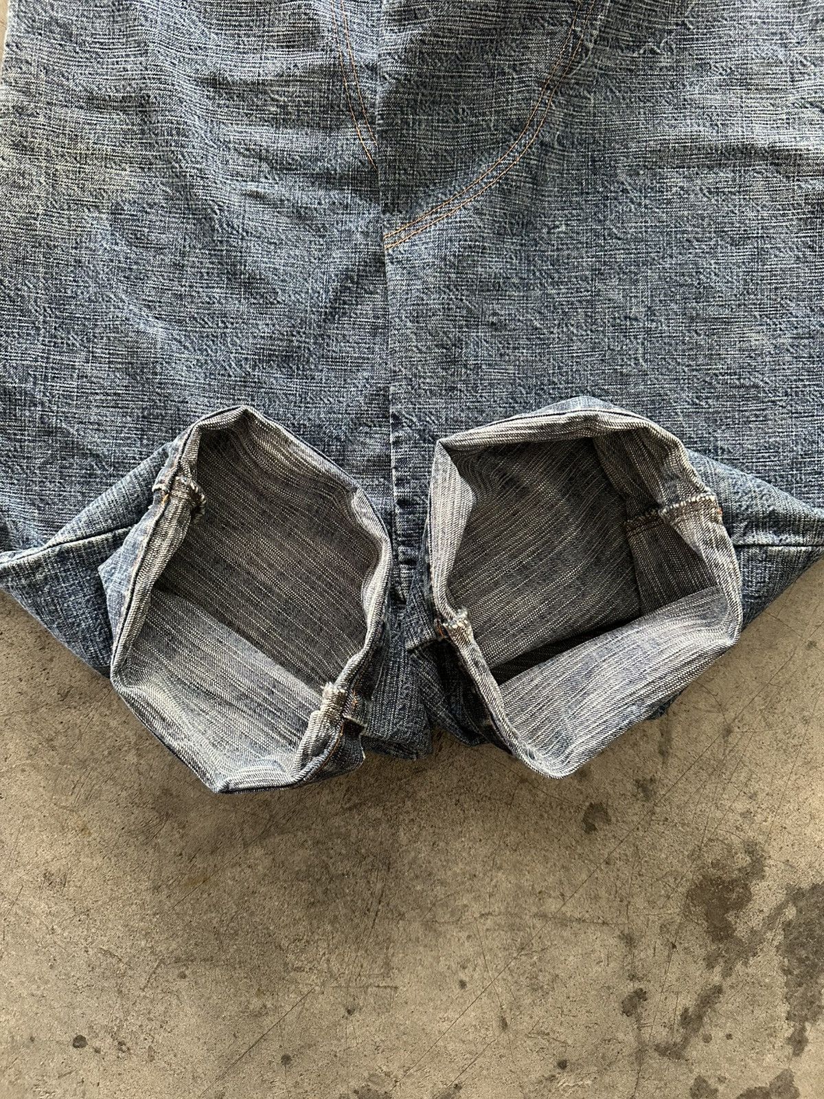 If Six Was Nine × Japanese Brand × Le Grande Bleu (L.G.B.) Rethirst Baggy Jeans With 6 Pockets Size US 29 - 10 Thumbnail