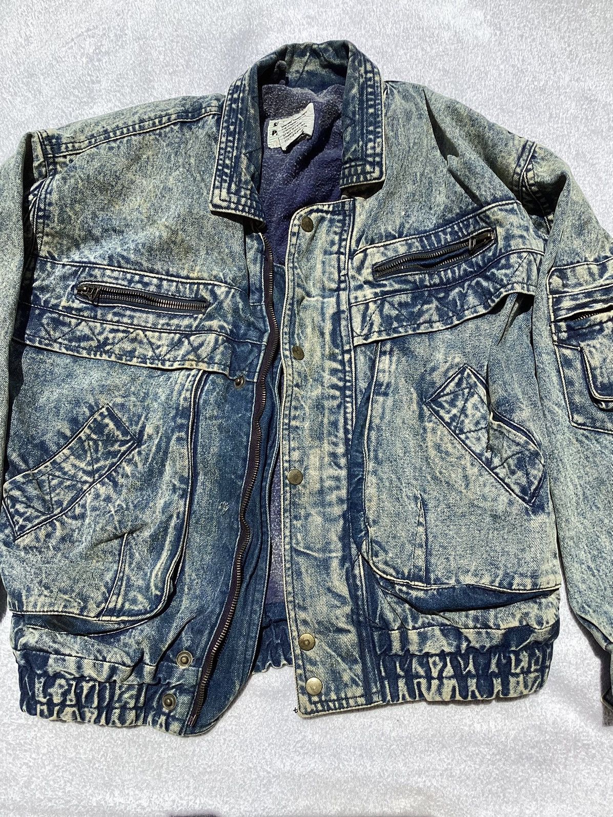 Other Vtg Y2K Sierra Pacific size large denim women’s zipup jacket Size S / US 4 / IT 40 - 2 Thumbnail