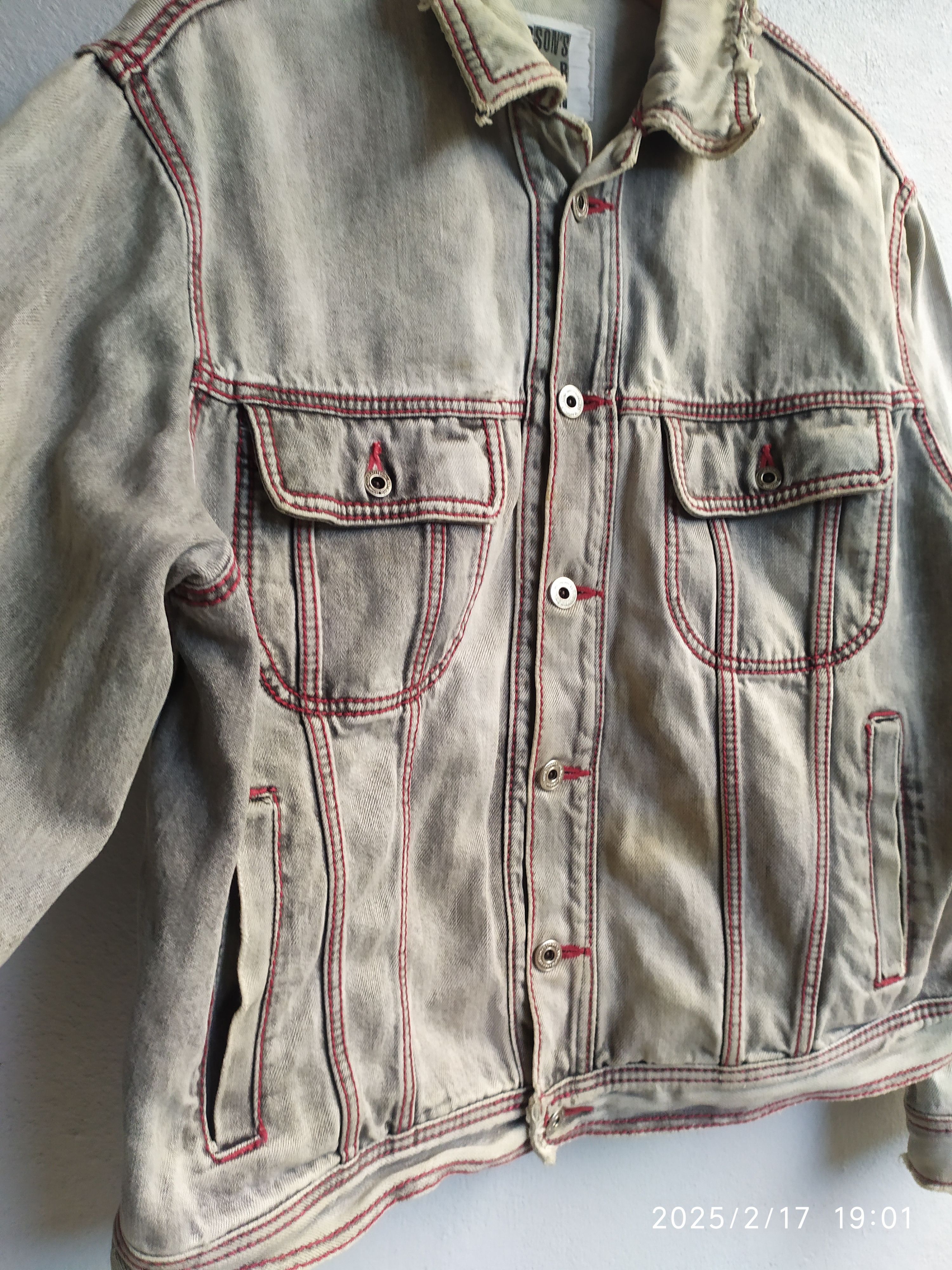 Japanese Brand × Vintage VINTAGE PERSON’S FOR MEN DENIMJACKET Size US L / EU 52-54 / 3 - 5 Thumbnail